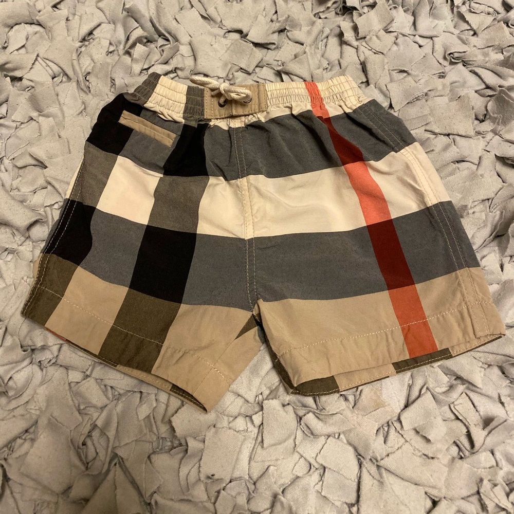 Burberry boys swim trunks